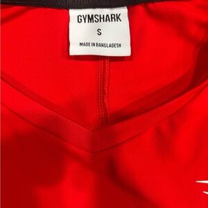 Gymshark Red Short Sleeve Tee